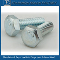 Silver Coated Alloy Steel Hexagon Bolts